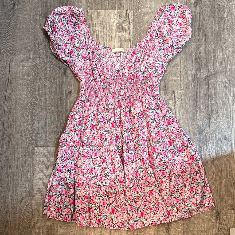 Floral Pink Dress